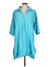 Blooming Jelly 100% Polyester Teal Casual Dress Size L - photo 1