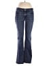 David Kahn Chevron-herringbone Blue Jeans Size 28 waist - photo 1