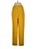 BCBGMAXAZRIA Solid Yellow Dress Pants Size 2 - photo 1