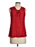My Michelle 100% Polyester Red Sleeveless Blouse Size S - photo 1