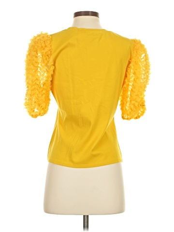 Flat White Short Sleeve Top (view 2)
