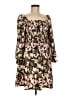 Vero Moda Floral Brown Casual Dress Size M - photo 1