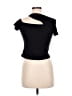 Shein Black Short Sleeve Turtleneck Size 6 - photo 2