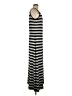 Fever Stripes Gray Casual Dress Size M - photo 4