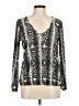 Viereck Silver Long Sleeve Blouse Size M - photo 1