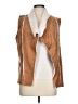 Shein Brown Faux Fur Vest Size L - photo 1