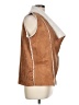 Shein Brown Faux Fur Vest Size L - photo 4