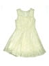 Knitworks 100% Polyester Stars Ivory Dress Size 10 - photo 1