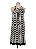 Mud Pie Argyle Black Casual Dress Size L - photo 1