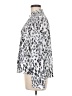 Gianni Bini 100% Polyester Animal Print Silver Long Sleeve Blouse Size M - photo 5