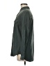 Express Outlet Solid Green Long Sleeve Blouse Size M - photo 5