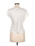 J.Crew 100% Viscose Ivory Short Sleeve Top Size M - photo 2