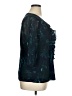 Croft & Barrow 100% Nylon Teal 3/4 Sleeve Blouse Size 1X - photo 4