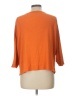 Avenue 100% Cotton Orange Cardigan Size L (estimated) - photo 2