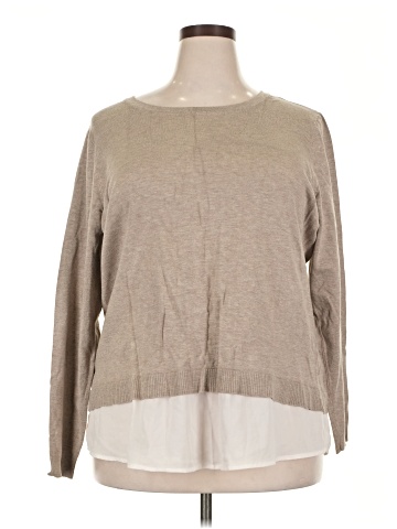 INC International Concepts Long Sleeve Top (view 1)