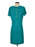 MICHAEL Michael Kors Solid Teal Casual Dress Size S - photo 2