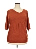 Truself Orange Pullover Sweater Size 2X - photo 1