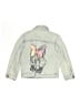 H&M 100% Cotton Blue Denim Jacket Size 6 - photo 2