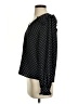 CeCe Polka Dots Black Long Sleeve Blouse Size XS - photo 5