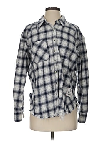 BDG Long Sleeve Button-Down Shirt (view 1)