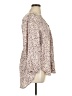 Unbranded Floral Ivory 3/4 Sleeve Blouse Size XL (estimated) - photo 4