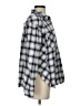 BDG 100% Cotton Plaid Gray Long Sleeve Button-Down Shirt Size S - photo 4