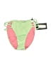Chaser Color Block Green Swimsuit Bottoms Size S - photo 1