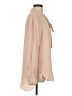 Theory 100% Polyester Tan Long Sleeve Blouse Size S - photo 4