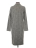 Topshop Houndstooth Gray Coat Size 4 - photo 2