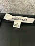 Madewell 100% Polyester Floral Black Casual Dress Size 2 - photo 7
