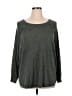 Terra & Sky Green Gray Pullover Sweater Size 2X - photo 1