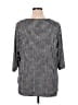 Grace Houndstooth Black 3/4 Sleeve Blouse Size 2X - photo 2