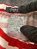 Rare Too Stripes Red Leggings 9-12 MO / 12 MO - photo 3