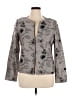 Doncaster Collection Print Gray Jacket Size 14 - photo 1