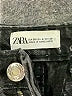 Zara Chevron-herringbone Black Jeans Size 6 - photo 3