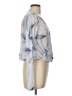 Unbranded Silver Long Sleeve Blouse Size L (estimated) - photo 4