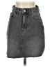The Drop Gray Denim Skirt Size XXS - photo 1