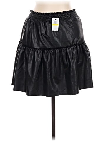 Laundry by Shelli Segal Faux Leather Skirt (view 2)