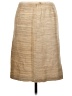 Doncaster Collection Chevron-herringbone Tan Casual Skirt Size 12 - photo 2