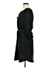 Mossimo 100% Polyester Polka Dots Black Casual Dress Size M - photo 5