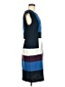 Ann Taylor Color Block Blue Casual Dress Size 8 - photo 4