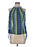 Red Camel 100% Cotton Blue Sleeveless Blouse Size XS - photo 1