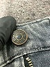 6397 Chevron-herringbone Gray Jeans Size 26 waist - photo 5