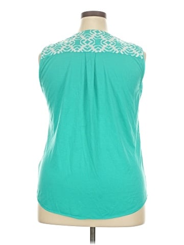 Hanna & Gracie Sleeveless Blouse (view 2)