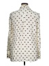 BeachLunchLounge 100% Viscose Hearts Ivory Long Sleeve Blouse Size XL - photo 2