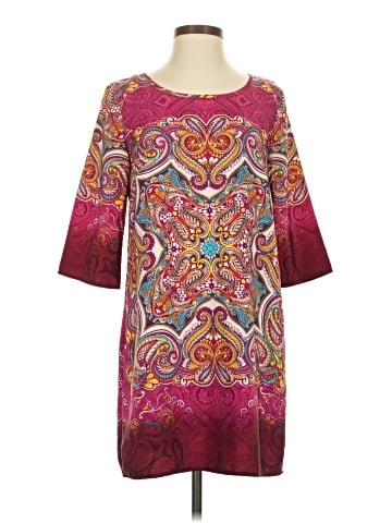Pink Owl Casual Dress (view 1)