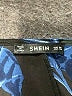 Shein 100% Polyester Black Blue Cocktail Dress Size XS - photo 7