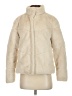 Zara 100% Polyester Ivory Faux Fur Jacket Size S - photo 1