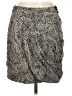 Leifsdottir Animal Print Gray Casual Skirt Size 6 - photo 1