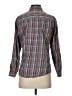 David Brooks Plaid Blue Long Sleeve Button-Down Shirt Size S - photo 2